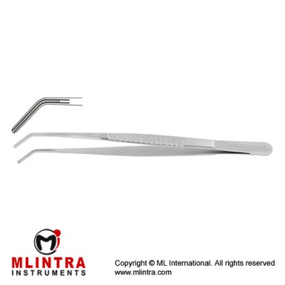 DeBakey Atrauma Forcep Angled Stainless Steel, 19.5 cm - 7 3/4" Tip Size 2.0 mm DeBakey Atrauma Forcep Angled Stainless Steel, 19.5 cm - 7 3/4" Tip Size 2.0 mm
